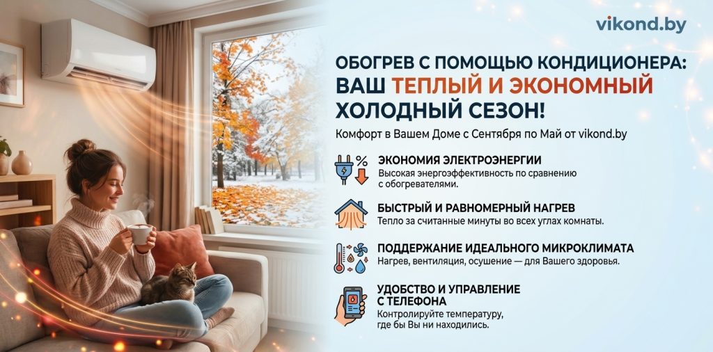 Купить кондиционер для отопления